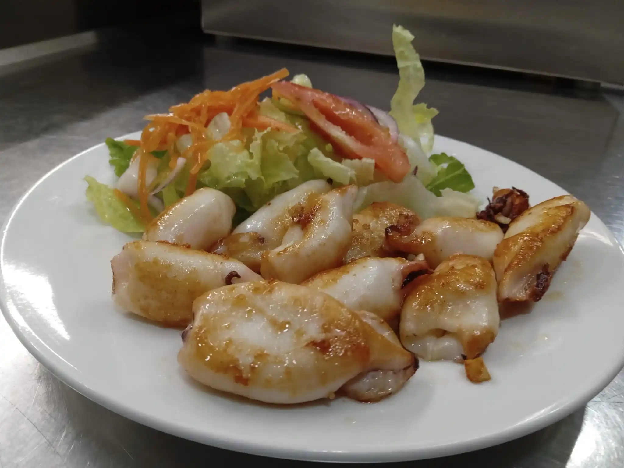 Calamares a la plancha